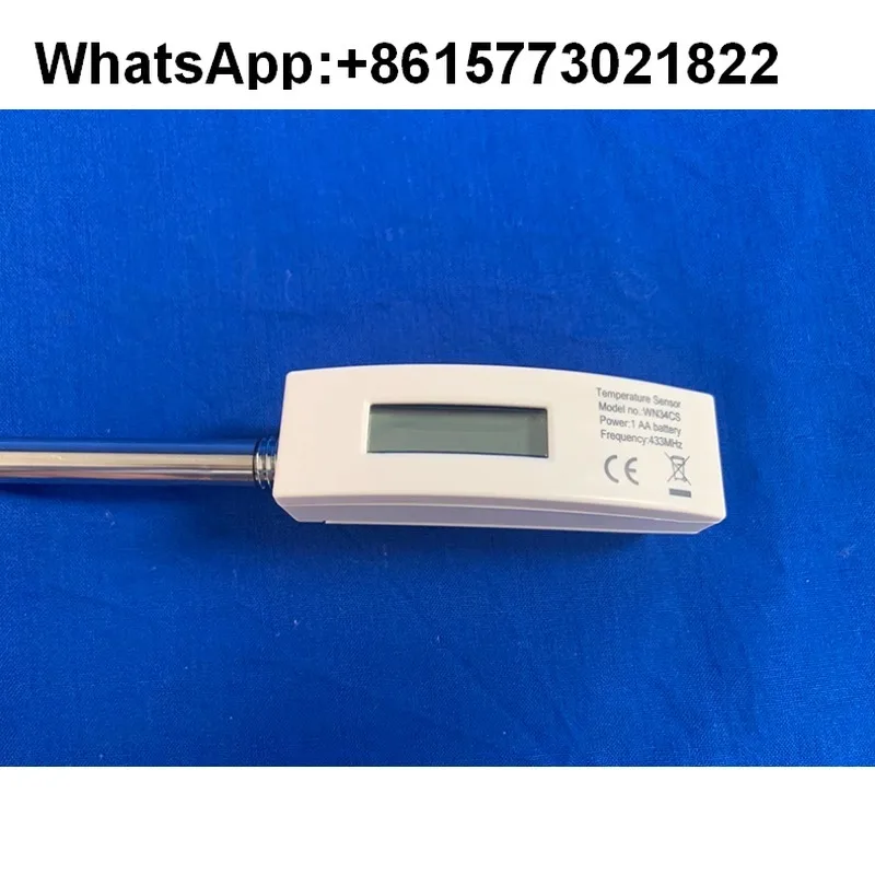 

Misol Soil Temperature Sensor Stainless Steel Probe Wireless 433Mhz