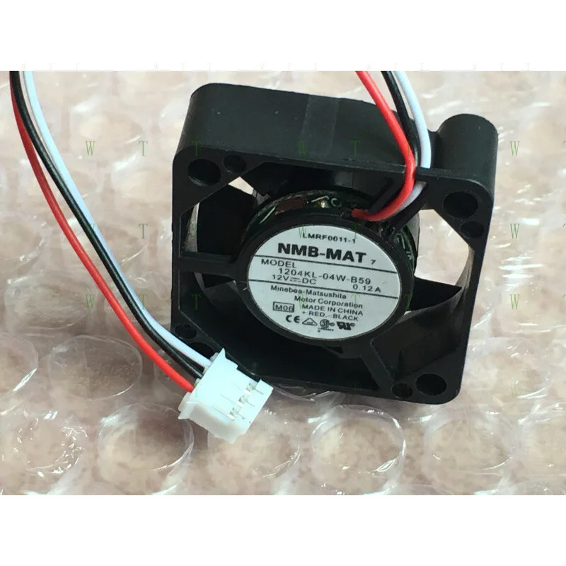 

H 1 шт. NMB-MAT вентилятор 1204KL-04W-B59 DC 12 В 0,12 А 3010 3 см 3-контактный инверторный вентилятор