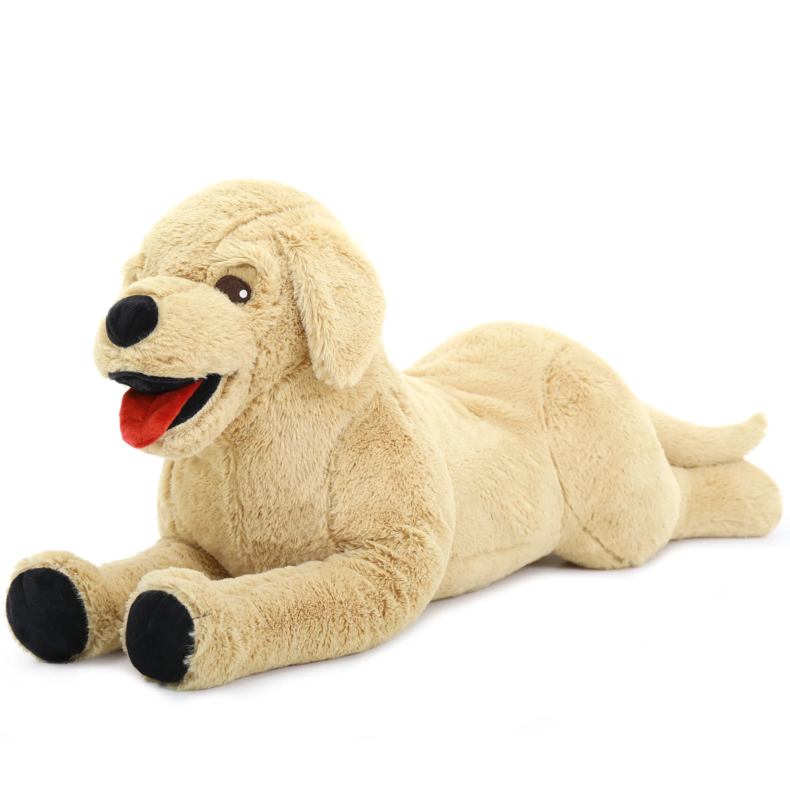 

MorisMos Dog Stuffed Animals Large, 75 cm Golden Retriever Teddy Plush Toys, Cuddly Soft Toy Puppy Gift for Kids Girlfriend