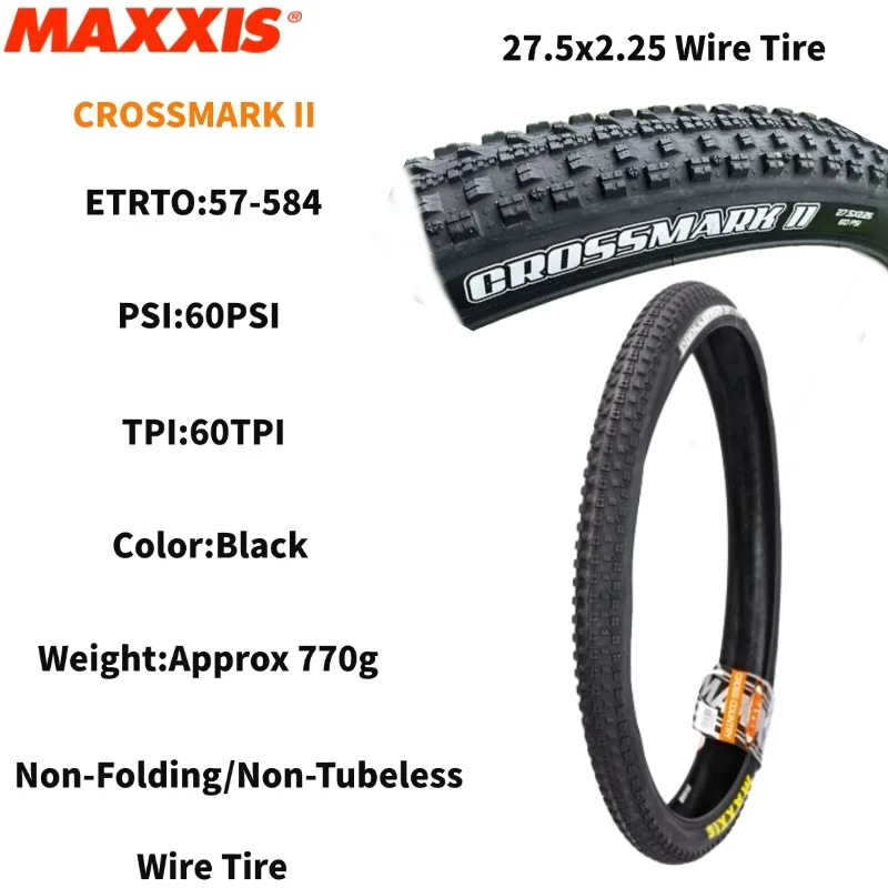 Maxxis CROSSMARK II Mountain Bike Tire 26/27.5/29x2.1/2.25