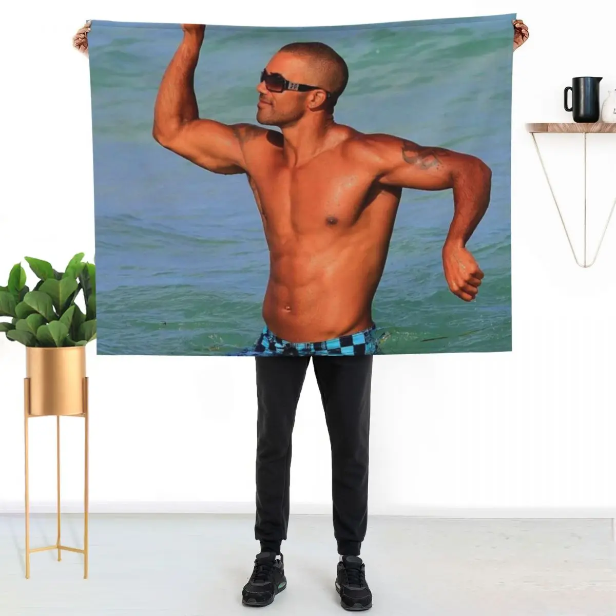 

Shemar Throw Blanket Soft Home Decor Blanket for Couch Bedroom