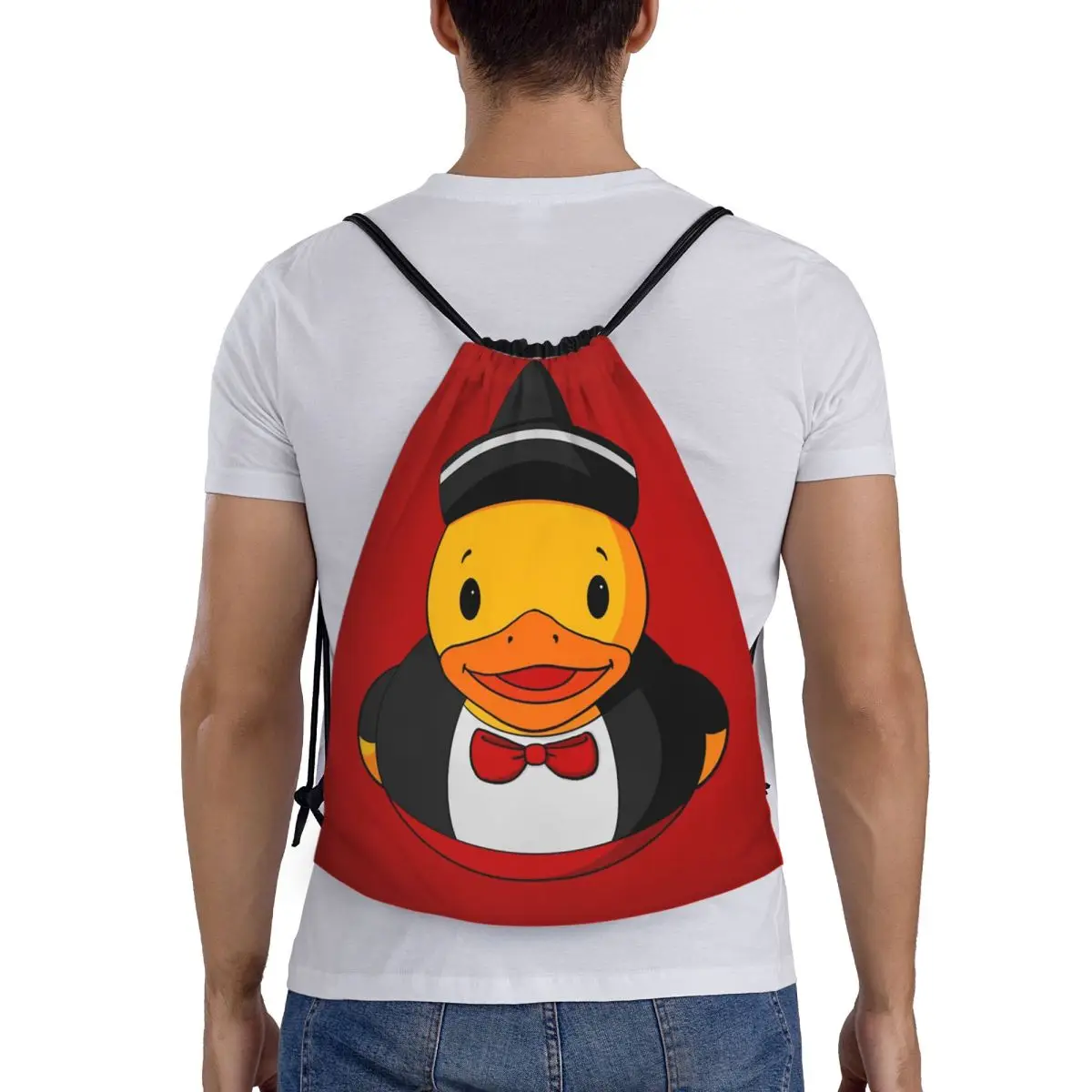 

Рюкзаки с резиновыми утками в стиле Марихуачи, повседневные сумки на шнурке, спортивные сумки, сумки для книг, для путешествий и школы