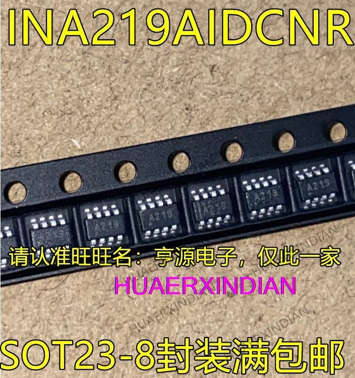 5PCS A219 INA219AIDCNR SOT23-8 INA219 IC