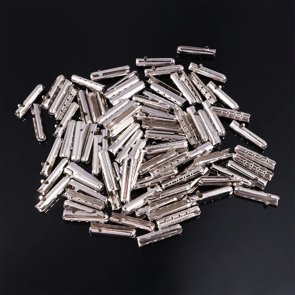 

100 PCS Shoelace Metal Head Kids Shoelaces for Shoes End Repair Part