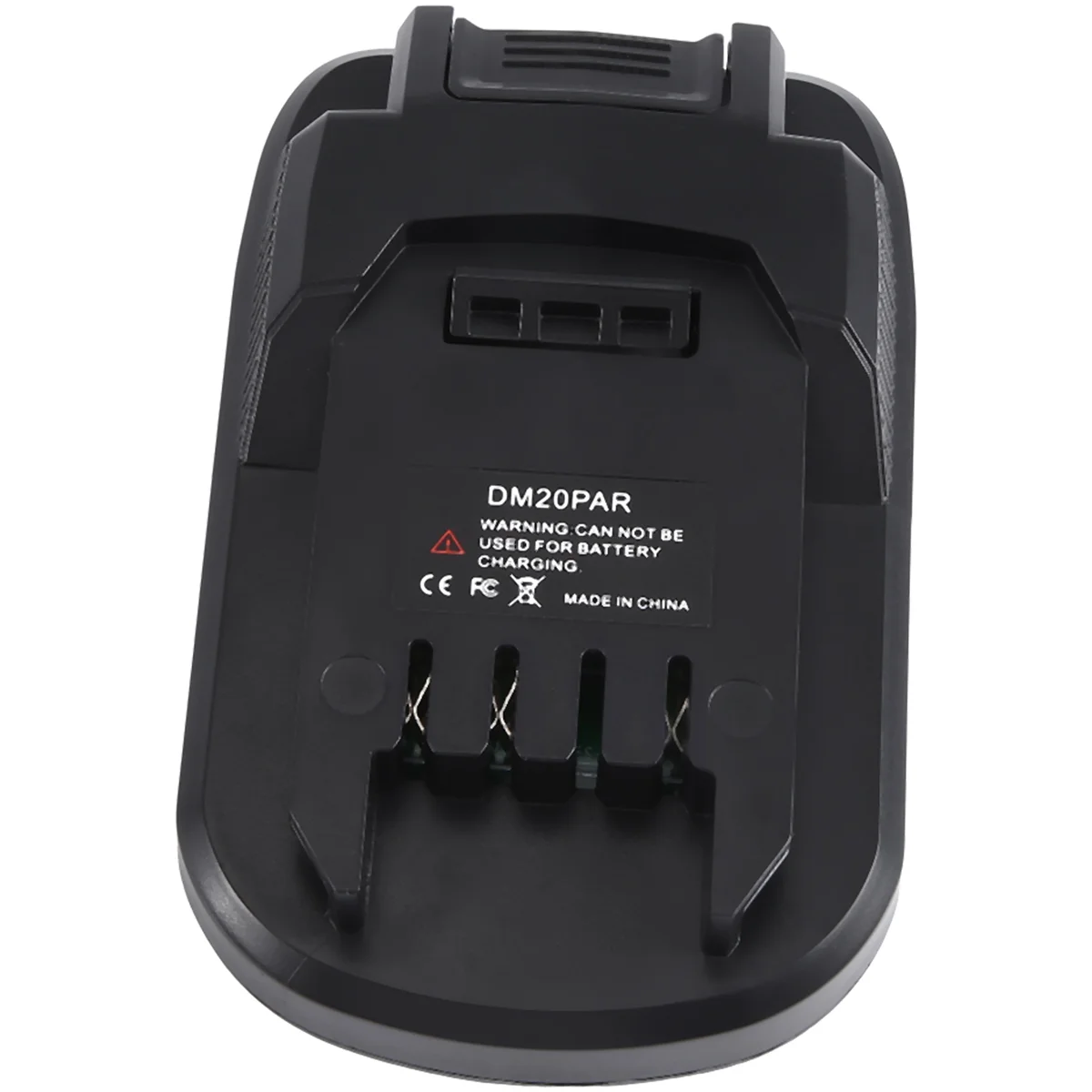 Adattatore batteria ABKM DM20PAR per DeWalt 20V per batteria agli ioni di litio Milwaukee 18V Converti in utensile elettrico Lidl Parkside X20V