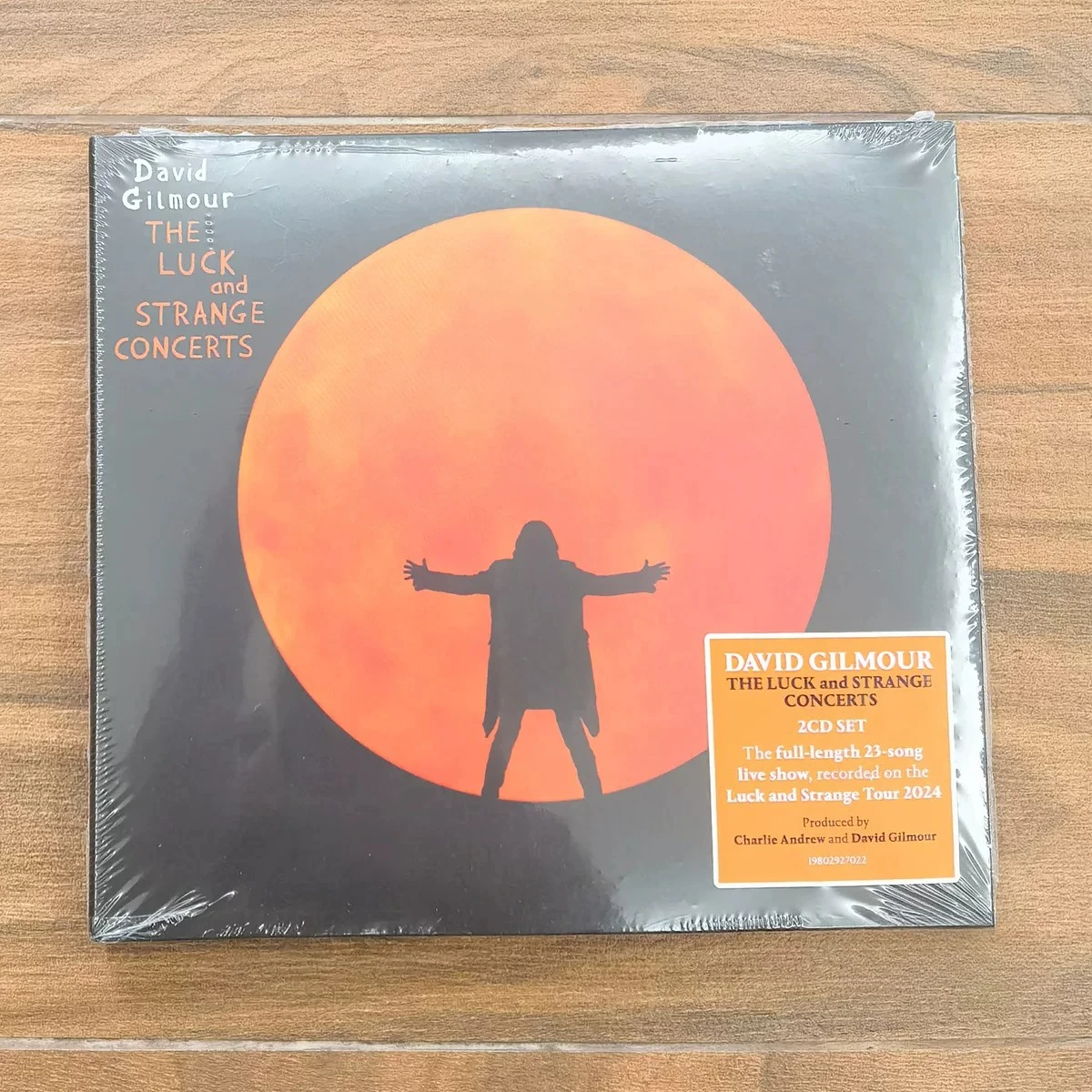 David Gilmour The Luck and Strange Concerts 2CD Guitare Rock Classique Collection Live