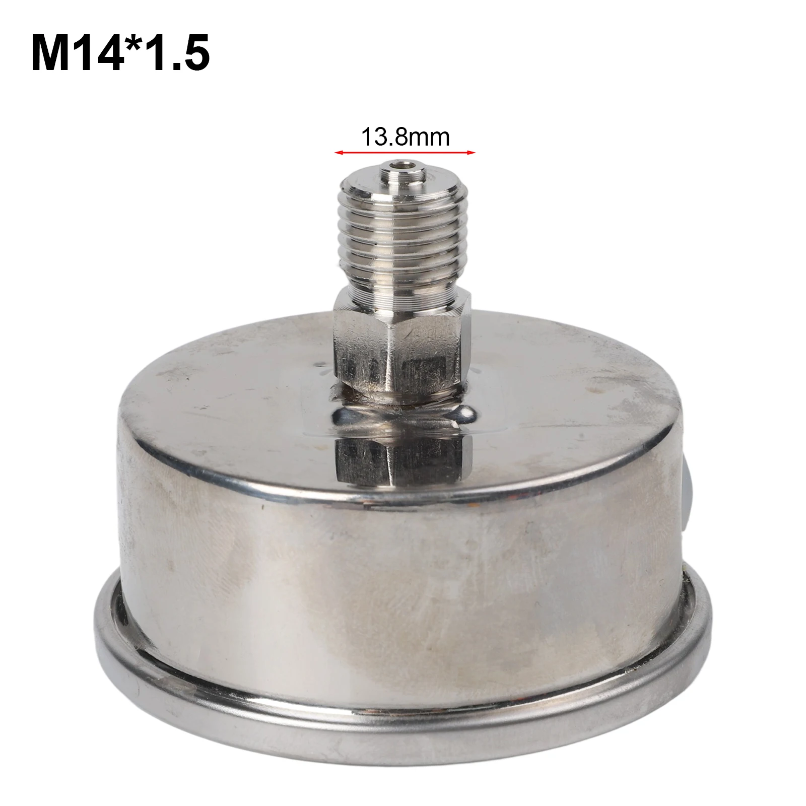 Pressure Gauge Holder for Gas and Electric Pressure Washers Designed for M14 Quick Connectors and Tough Conditions