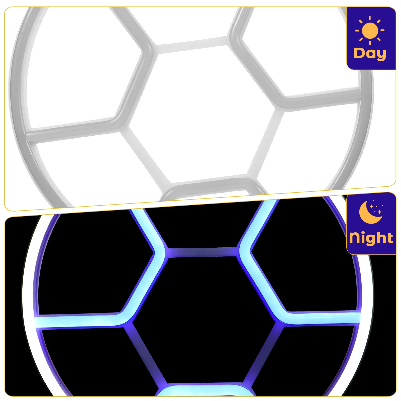 Led كرة القدم تسجيل ضوء النيون لغرفة النوم جدار ديكور الجمالية غرفة الديكور معلقة Led النيون تسجيل المنزل حفل زفاف