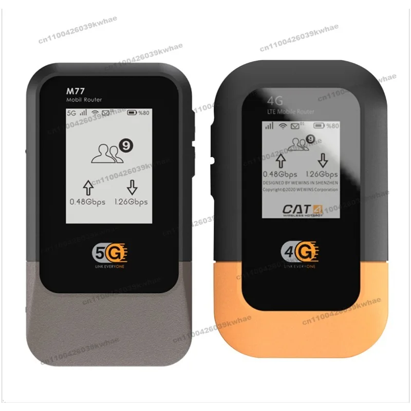 For 5G Full Netcom Dual-band Plug-in Esim Card Wireless Router To 4G Cat6 Portable Wifi6 Sharing Hotspot Travel