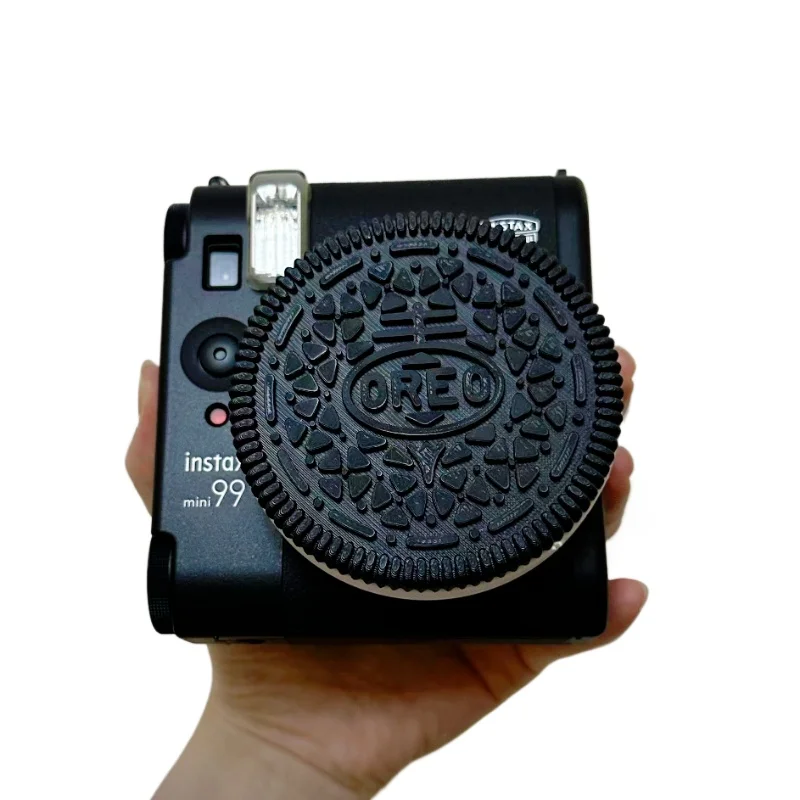 

Instax Polaroid Mini99 Cookie Head Camera Lens Cover Body Cover Protective Case Accessories