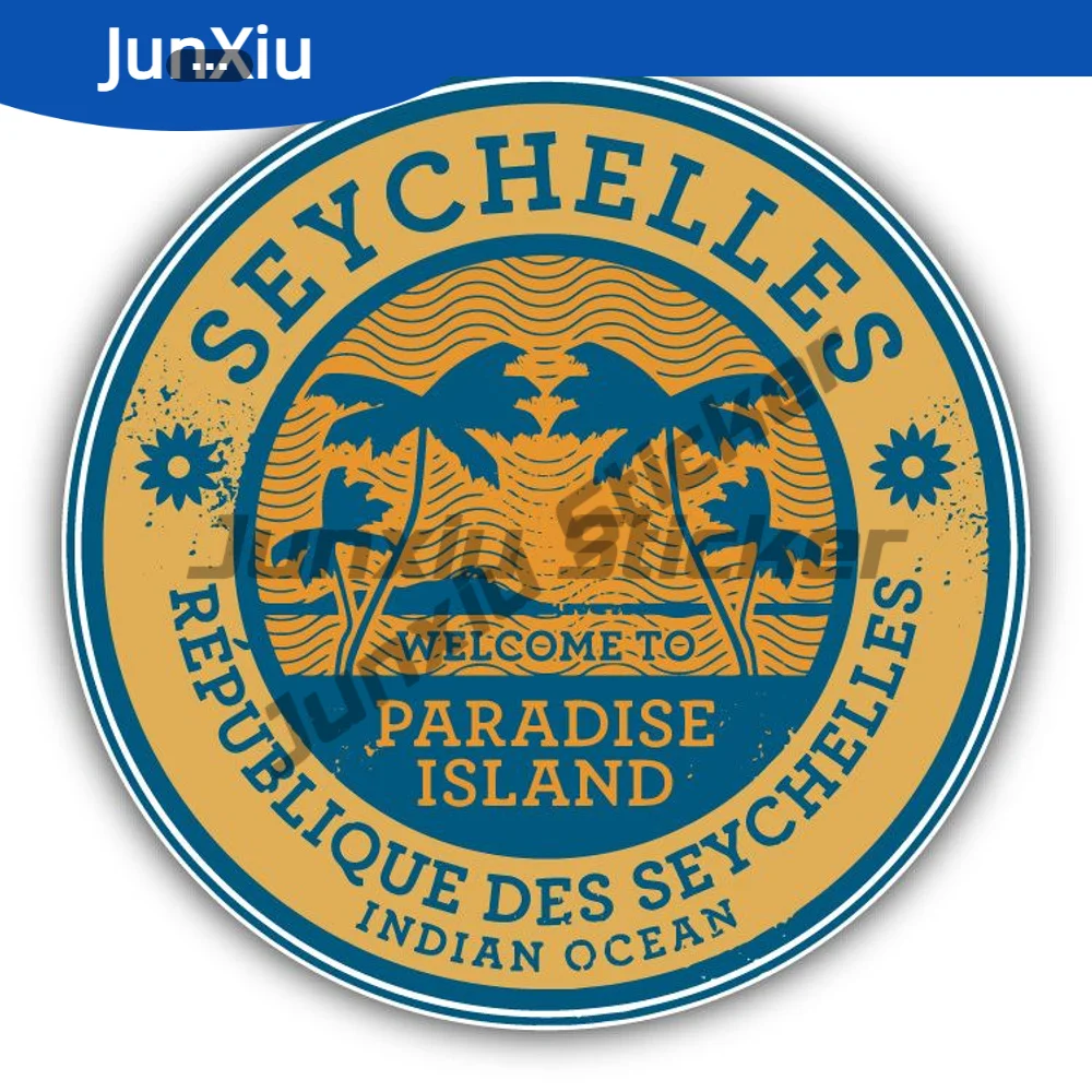 

Seychelles Paradise Island автомобильные наклейки аксессуары против царапин внешний вид для кемпера лобовое стекло бампер грузовик электрический скутер ПВХ