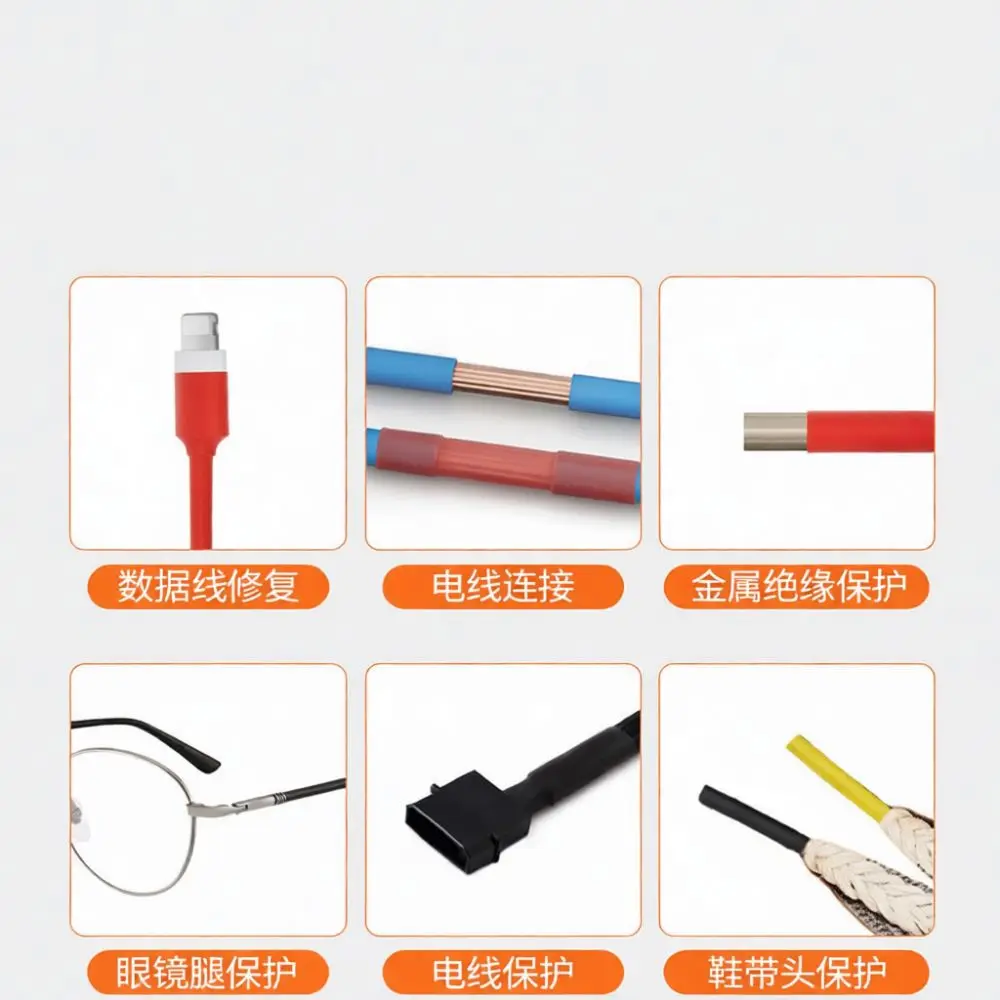 Heat Shrink Tubing Set Wire Insulation Sleeves Electrical Cable Protection Wrap Waterproof Connector Organizer Kit