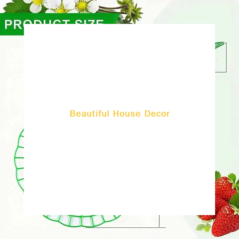 ~10pcs Green Strawberry Planting Racks Watermelon Support 3 Legged Plant Protector Easy Assembly