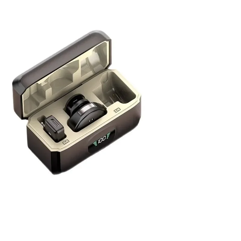 

collar clip type mobile phone radio microphone clip collar recording noise reduction outdoor live video shooting