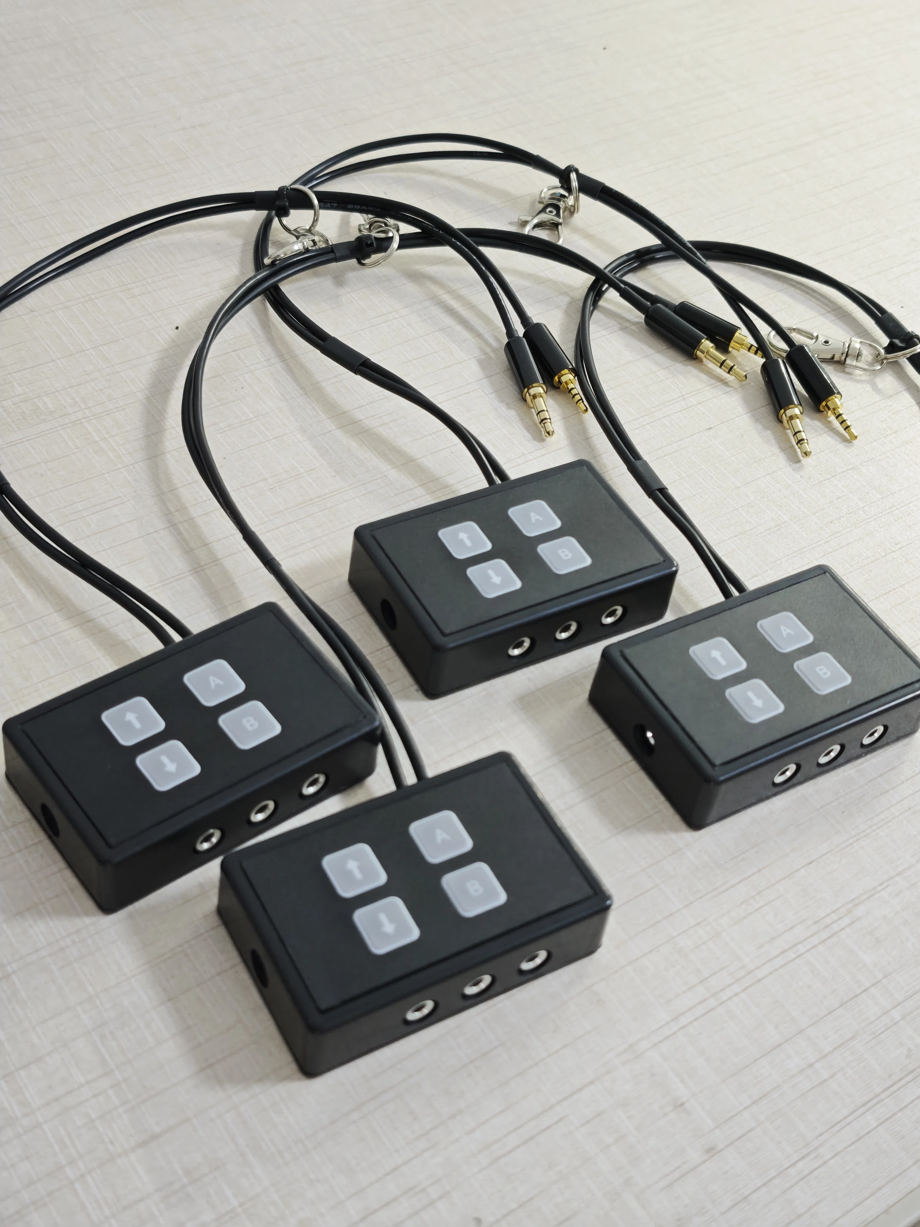 The External Foot Switch Headset Microphone Adapter Box For ICOM IC-7300 IC-705  ftdx10 ft710 ft891 ft817 ft450d ID-5100v