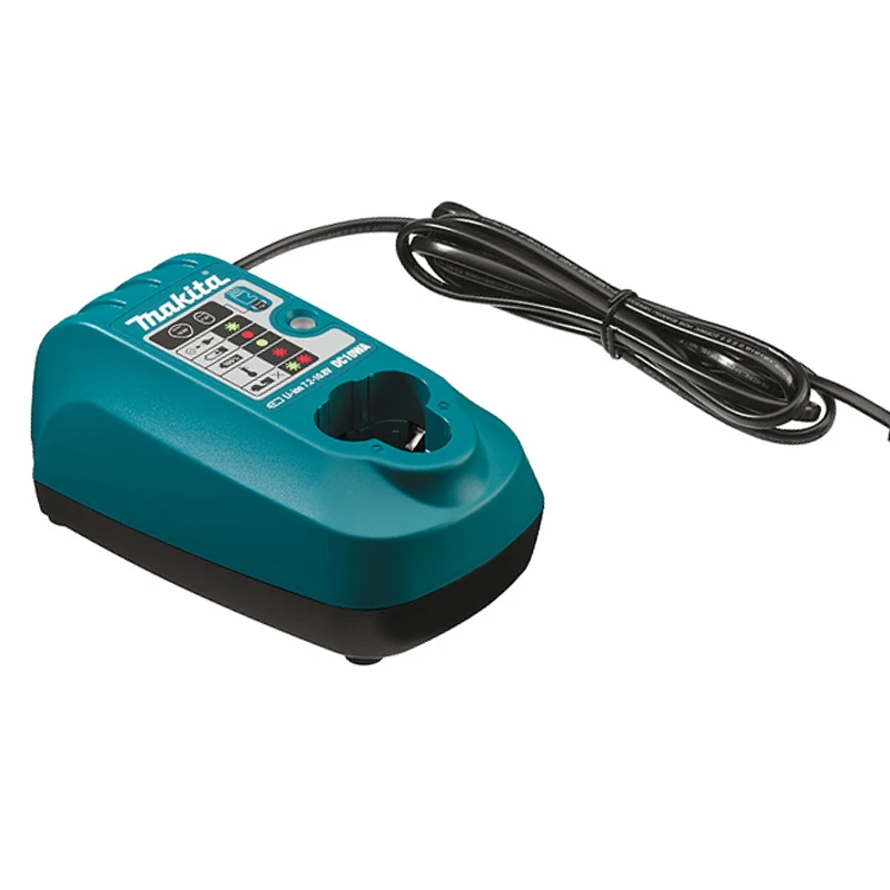 Imagem -04 - Makita-carregador Portátil de Li-ion Ferramenta de Carregamento Rápido Compacto Dc10wa 7.210.8v