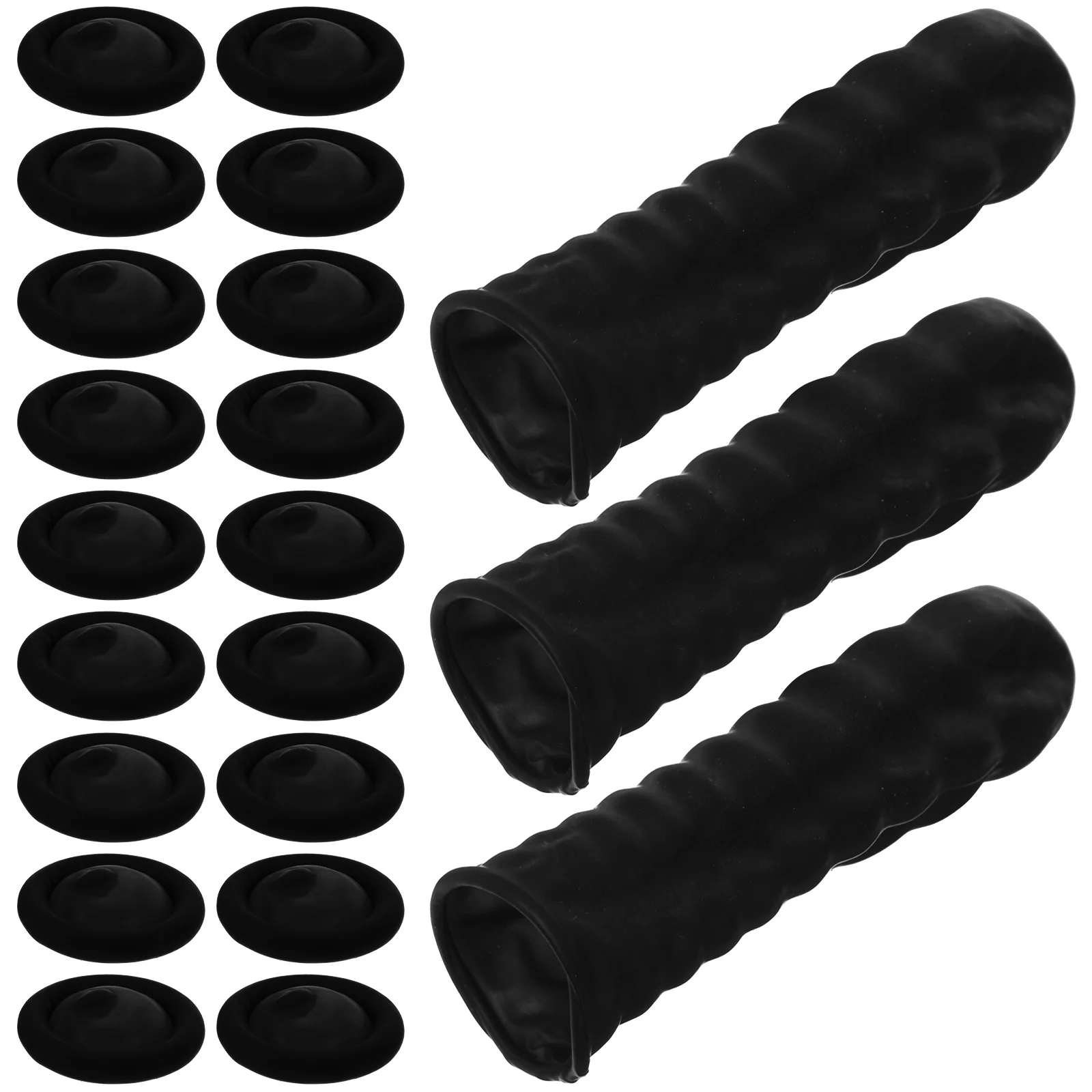 100 Pcs Anti-static Finger Cots Protective Covers Protection Electronic Joint Sleeves Emulsion Portable Latex