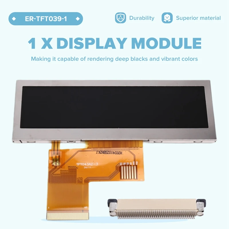 

3.9 inch Bar Module Color Type TFT LCD Display 480x128 Pixels for IoTJAS