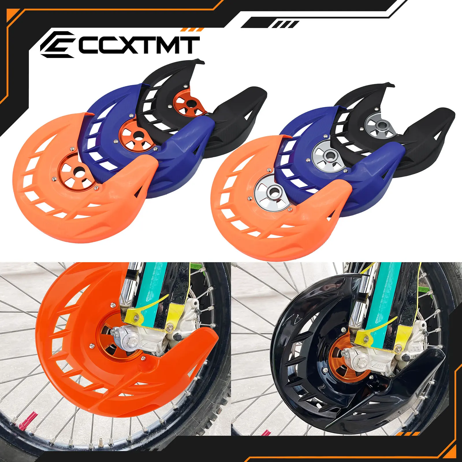 For Husqvarna TC FC TX FX TE FE For KTM EXC EXCF XC XCF XCW SX SXF 125-501 2003-2021 Motorcycle Front Brake Disc Guard Protector