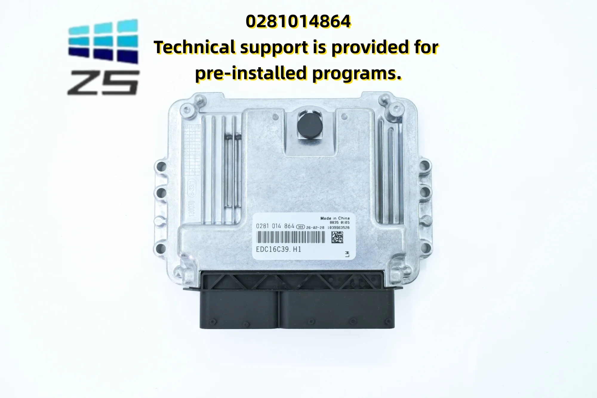 0281014864 Brand New Genuine Diesel Engine ECU (EDC16C39) for JAC – Pre-programmed, Ready to Install