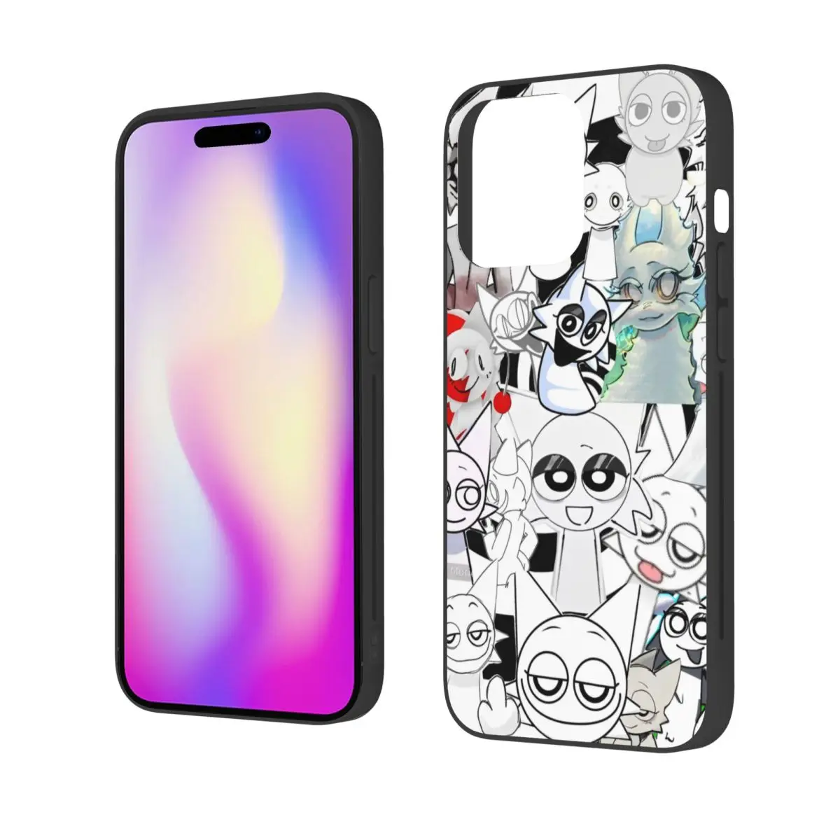 Funny TPU Case For iPhone 14 13 Pro Max Plus Mini Sprunki Incredibox Wenda Cover Soft Beats Game Phone Case