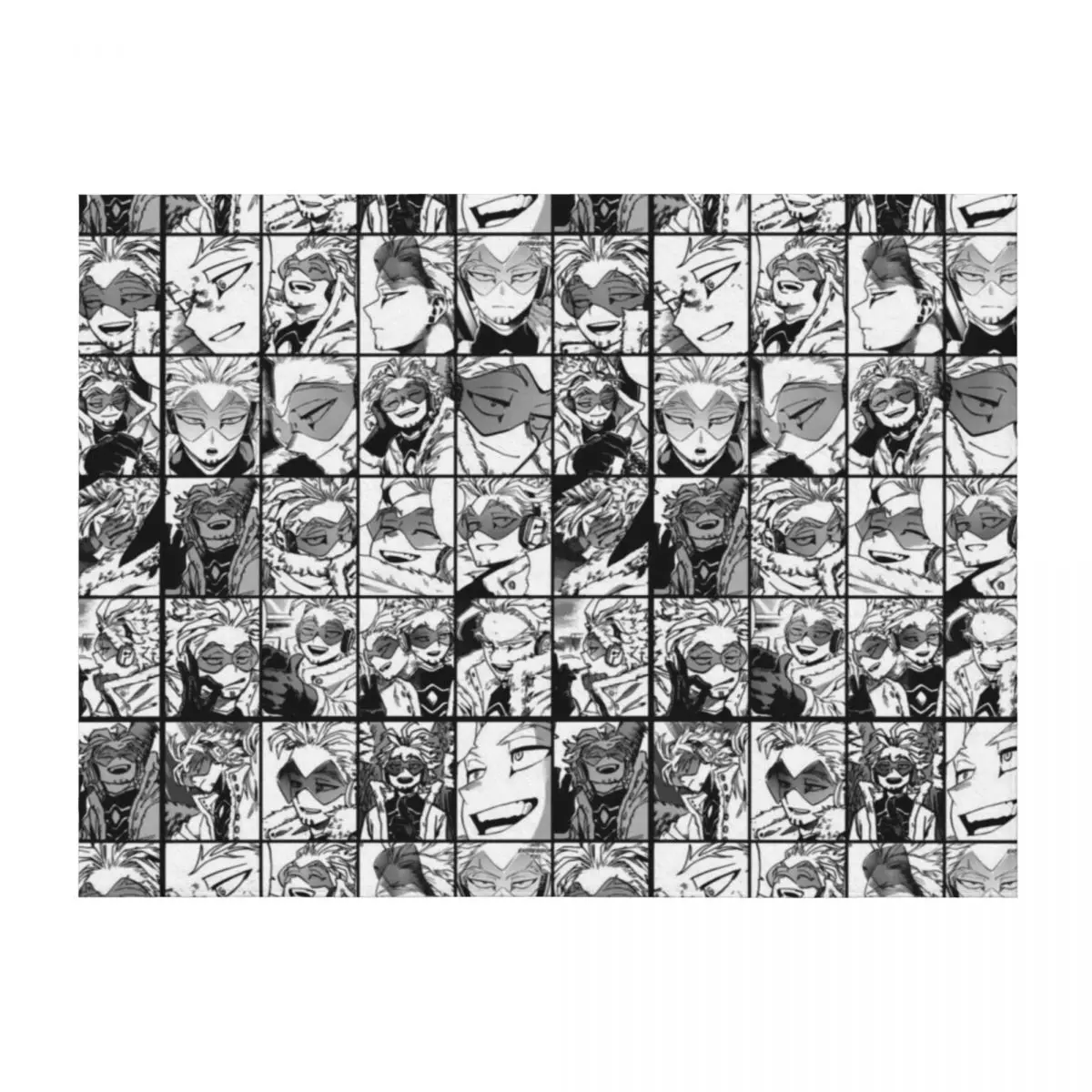 

Hawks- manga black and white version Throw Blanket Winter beds Stuffeds Nap Loose Blankets