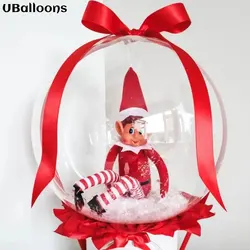 1/2/3Pcs Large Bubble Balloons for Stuffing 30inch Pre Stretched Extra Wide Mouth Clear Balloons for Christmas Birthday Decor