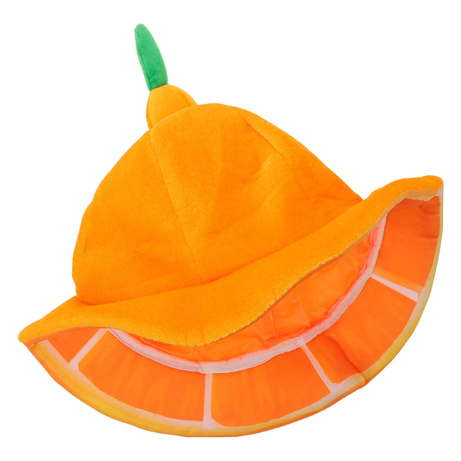Costume de chapeau Orange Unique, fournitures de fête de carnaval d'halloween, accessoire Photo de Cosplay, style créatif, facile à assortir