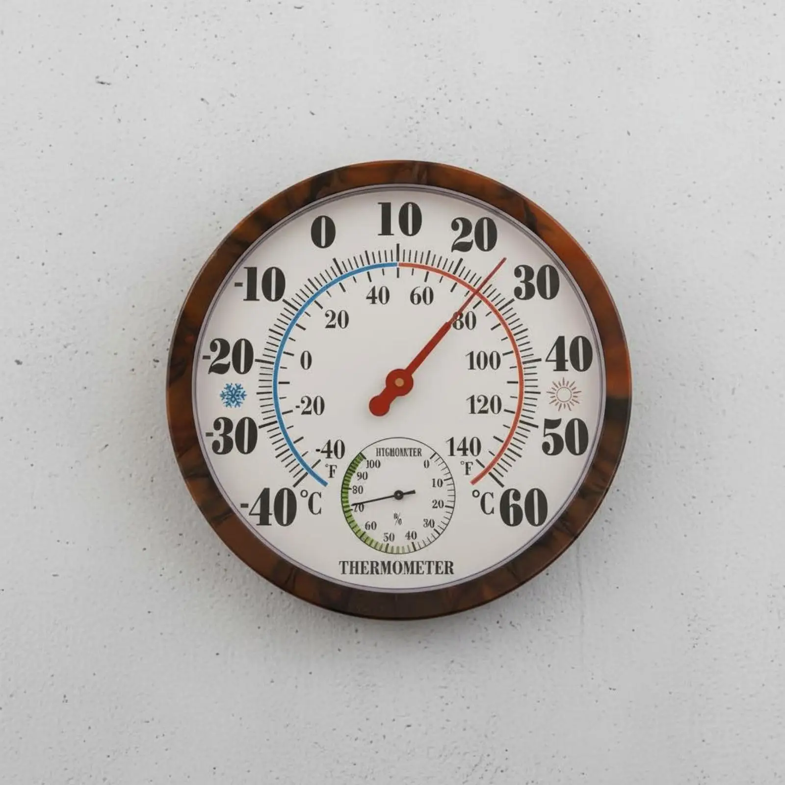 Thermometer Hygrometer Double Scale Indoor Climate Monitor Mechanical Design