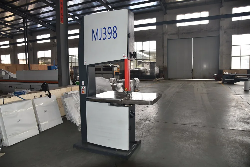 New Used Vertical Band  Machine for Wood Cutting for Construction Furniture Factory Retail with Core Components Blade Motor