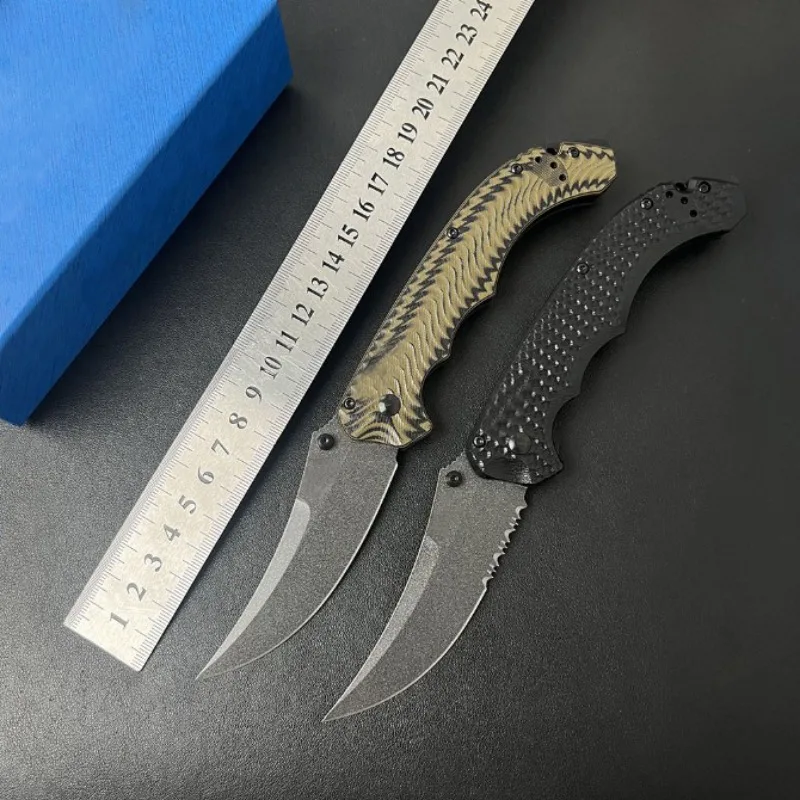 

BM865 Pocket Folding Knife Black CPM-S90V Steel Blade G10 Handle Tactical Hunting Camping EDC Survival Tool Knives