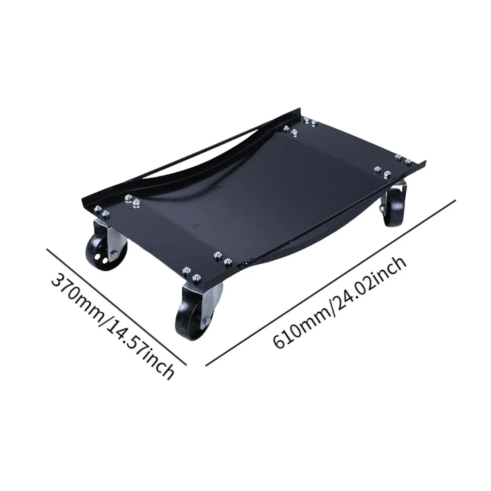 عجلة السيارة المتحركة دوللي المميزة المساعدة المتحركة الثقيلة سعة 1000 رطل لمحركات أثاث تخزين المركبات في ورشة العمل