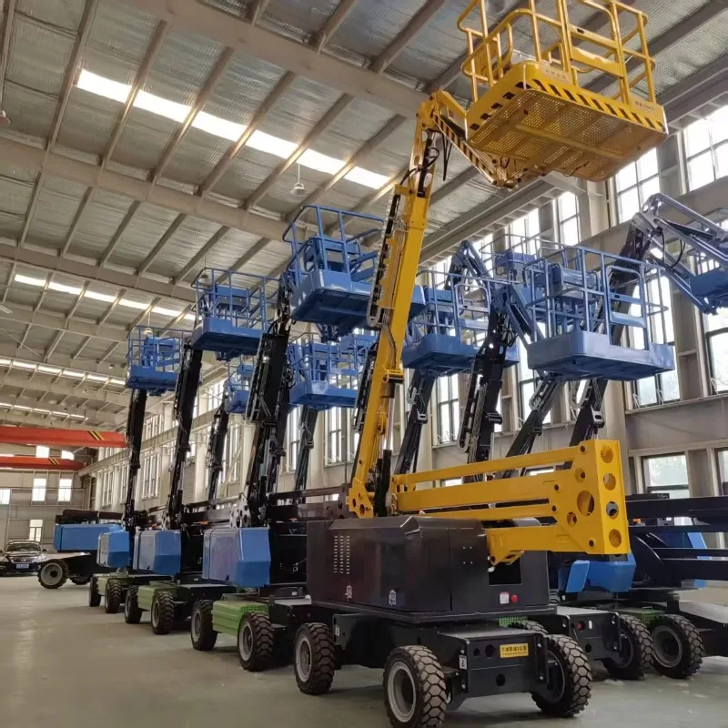 New OEM ADGTBZ14 High Altitude Aerial Work Platform Self-Propelled Hydraulic 8.5m Working Height 200kg Load Capacity 1.53x0.78m