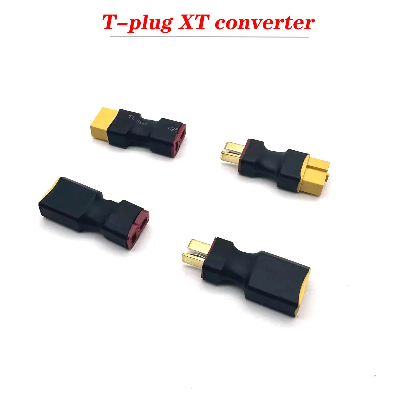 

10pcs RC XT60 Male/Female To T plug Female/Male Connector Adapter Car Plane Helicopter Quadcopter Lipo Battery RC parts