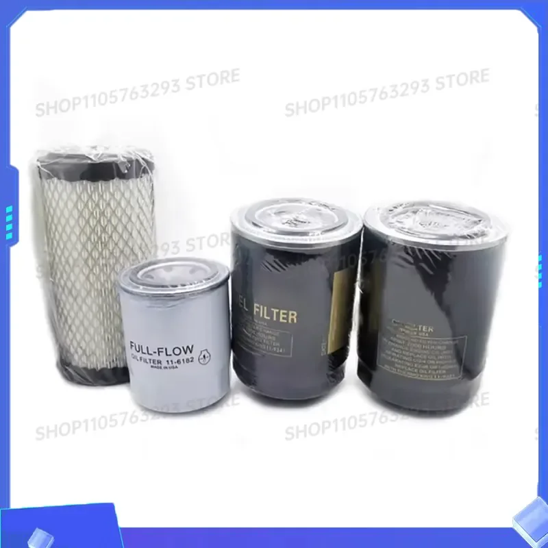 For Thermo King Tripac APU Evolution Filter Set 11-6182 11-9059 11-9341 11-9321 4PCS Filter Kit