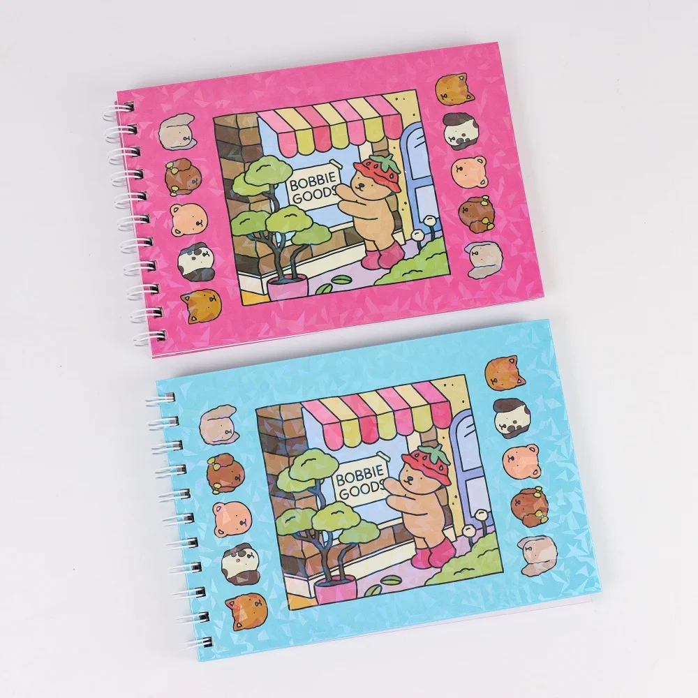 BOBBIE GOODS Deluxe Coloring Book for Adults and Teens - Cute Stress Relief Coloring Book, Relaxing Activity, Fun Cover Design