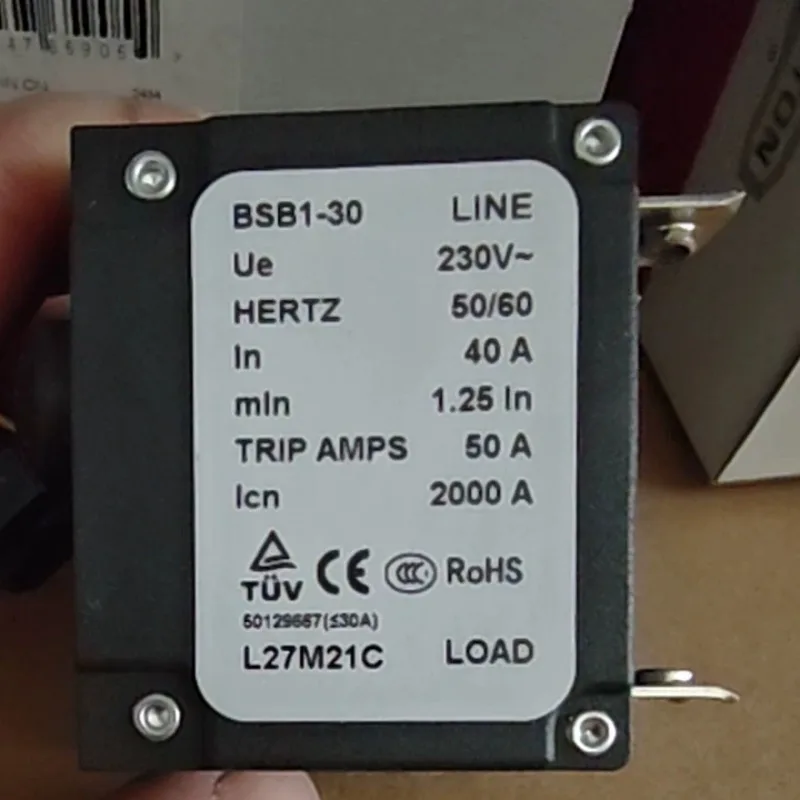 For BSB1‑30‑Hydraulic‑Magnetic‑Circuit‑Breaker,‑23A‑400V‑AC,‑1‑4‑Pole‑Overload‑&‑Short‑Circuit‑Protection‑Spare‑Part‑Industrial