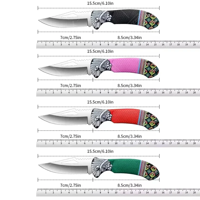 WXCOO Folding Knife Stainless Steel Cooking Kitchen Vegetable Knife Accessories Fruit Peeler Meat Cleaver Pocket Knife Kitchen - view 6