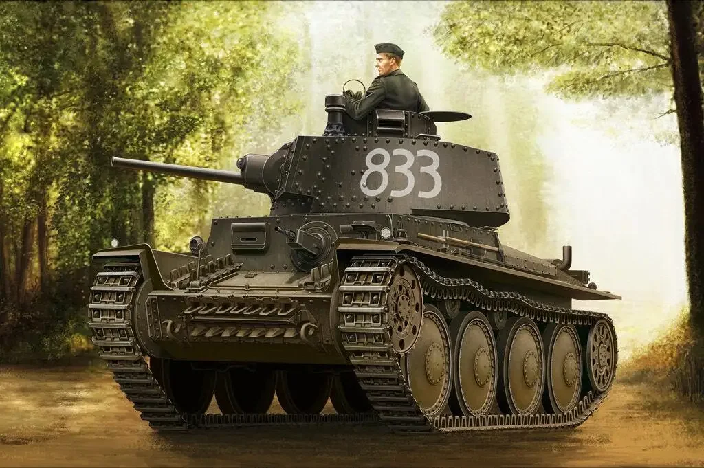 HobbyBoss 80136 1/35 German Panzer Kpfw.38(t) Ausf.E/F