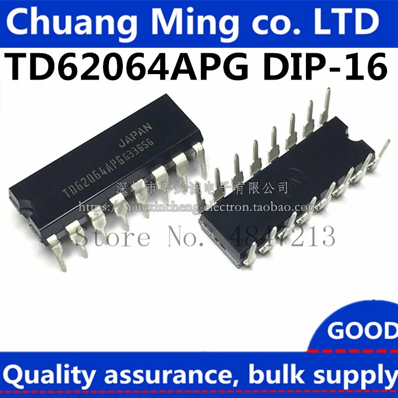 Free Shipping 50pcs/lots TD62064APG DIP16 TD62064AP DIP TD62064 DIP-16