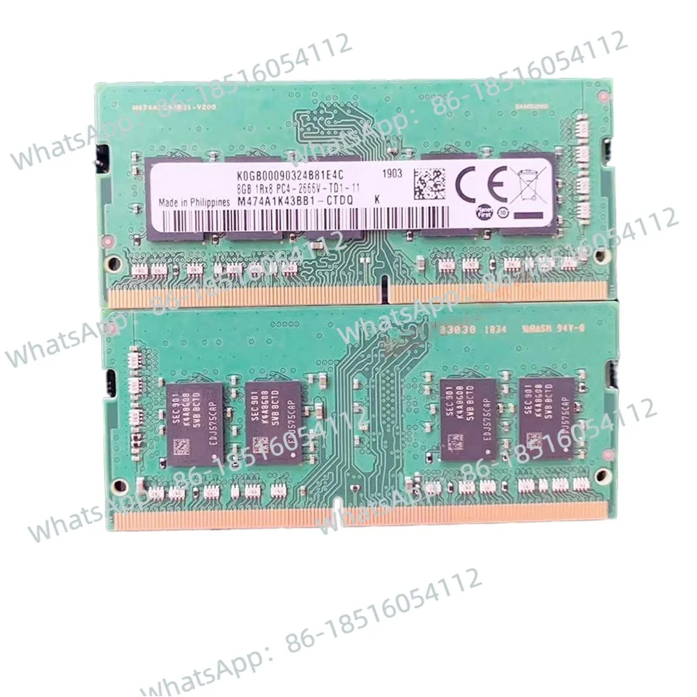 Storage Memory 8G 2666 DDR4 ECC SODIMM RS820RP+ DS1618+ DS3018xs 1RX8 8GB