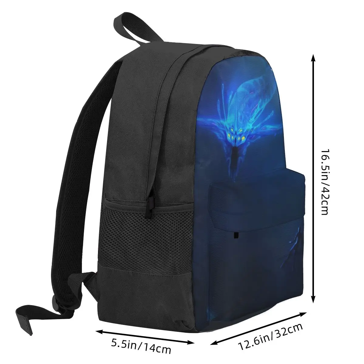 Subnautica- Ghost Leviathan Poster Backpacks Boys Girls Bookbag Students School Bags Kids Rucksack Laptop Rucksack Shoulder Bag