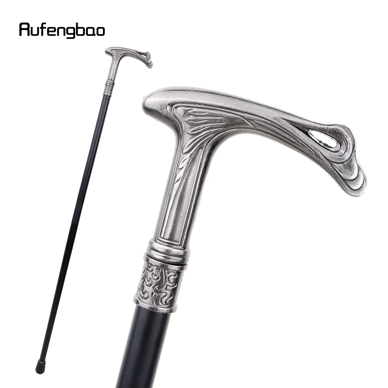 

Luxury Flow Line Single Joint Fashion Walking Stick Decorative Vampire Cospaly Party Walking Cane Halloween Crosier 93cm