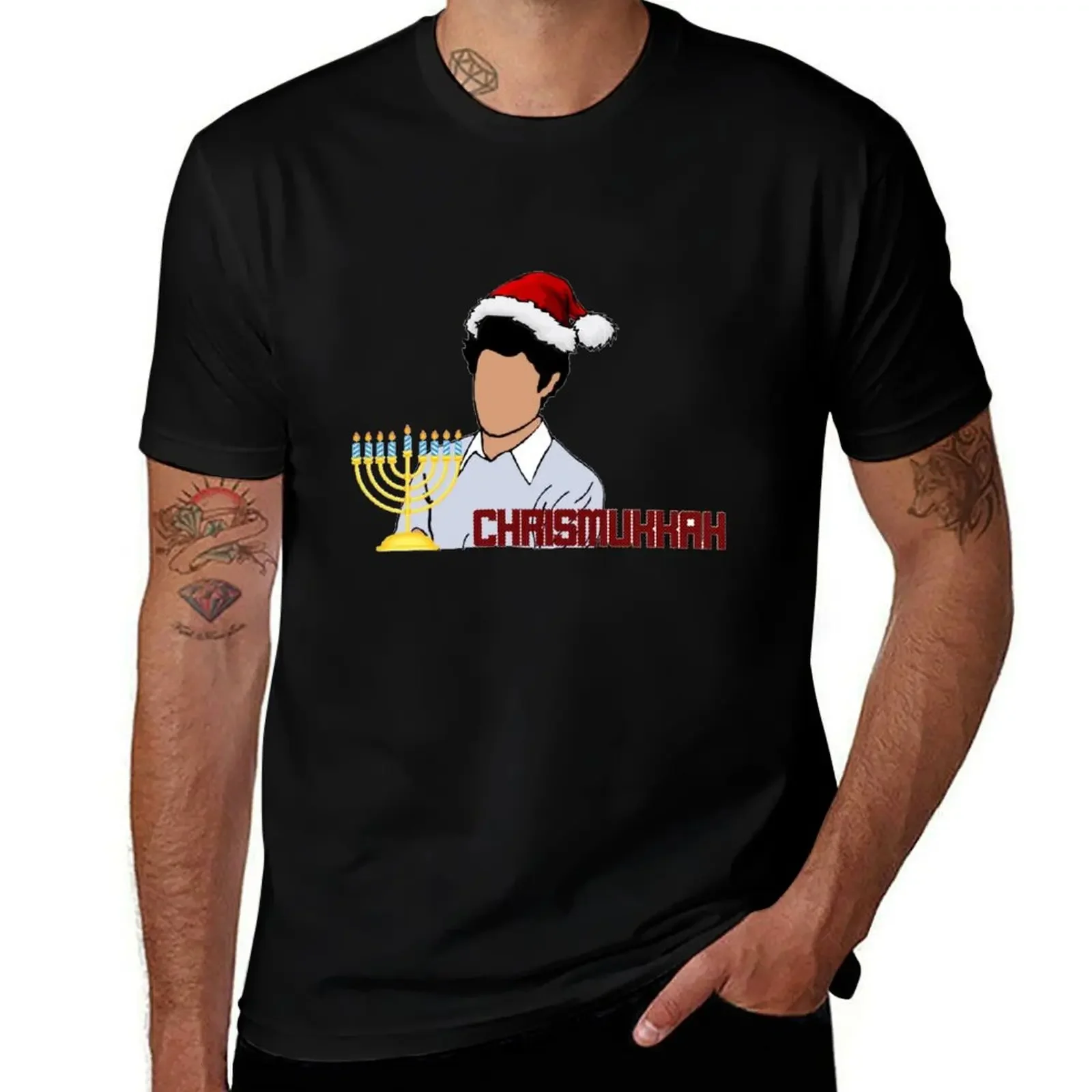 Seth Cohen chrismukkah T-Shirt summer clothes graphic tee shirt mens graphic t-shirts big and tall