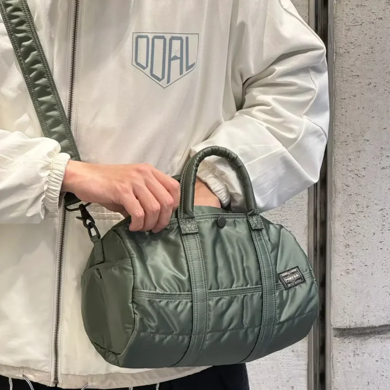 

Porter Tanker Roll Bag 622-15150 Nylon Waterproof Women Men Bucket Bag Crossbody Shoulder Bag Daily Commute Lightweight Casual