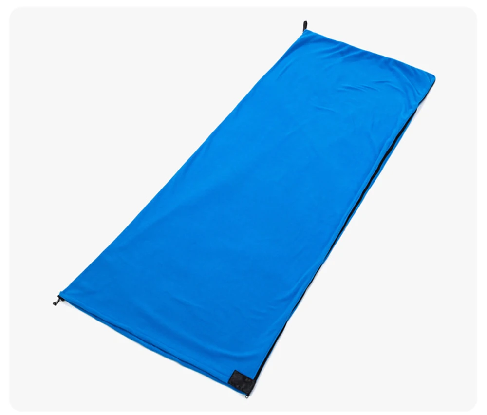 Outdoor-Fleece-Schlafsack, 180 x 80 cm, einzelner Daunenschlafsack, Innenfutter, warmer Schlafsack, Outdoor-Camping- und Reisezubehör – Detail 10