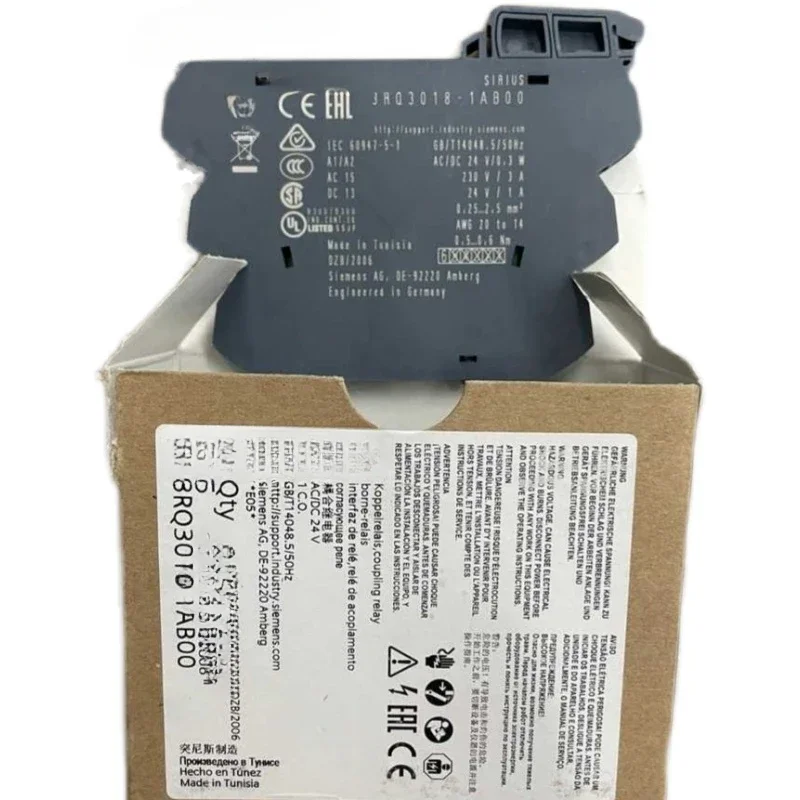 

Output Coupler Relay 1CO AC/DC24V 3RQ3018-1AB00