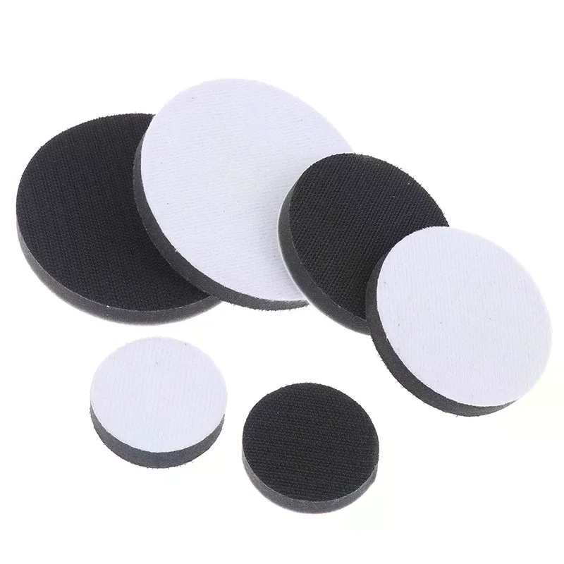 

5Pcs 2/3/5 Inch Soft Density Sponge Sanding Pads Interface Pad Polishing Cushion Buffer Backing Pad For Power Tools Accessories