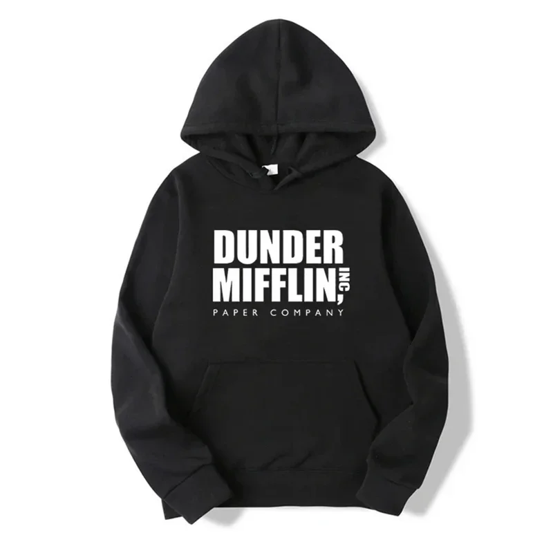 Dunder Mufflin Perimeter Print Sweatshirt Spring Autumn Men's and Women's Long Sleeve Hoodie hoodie