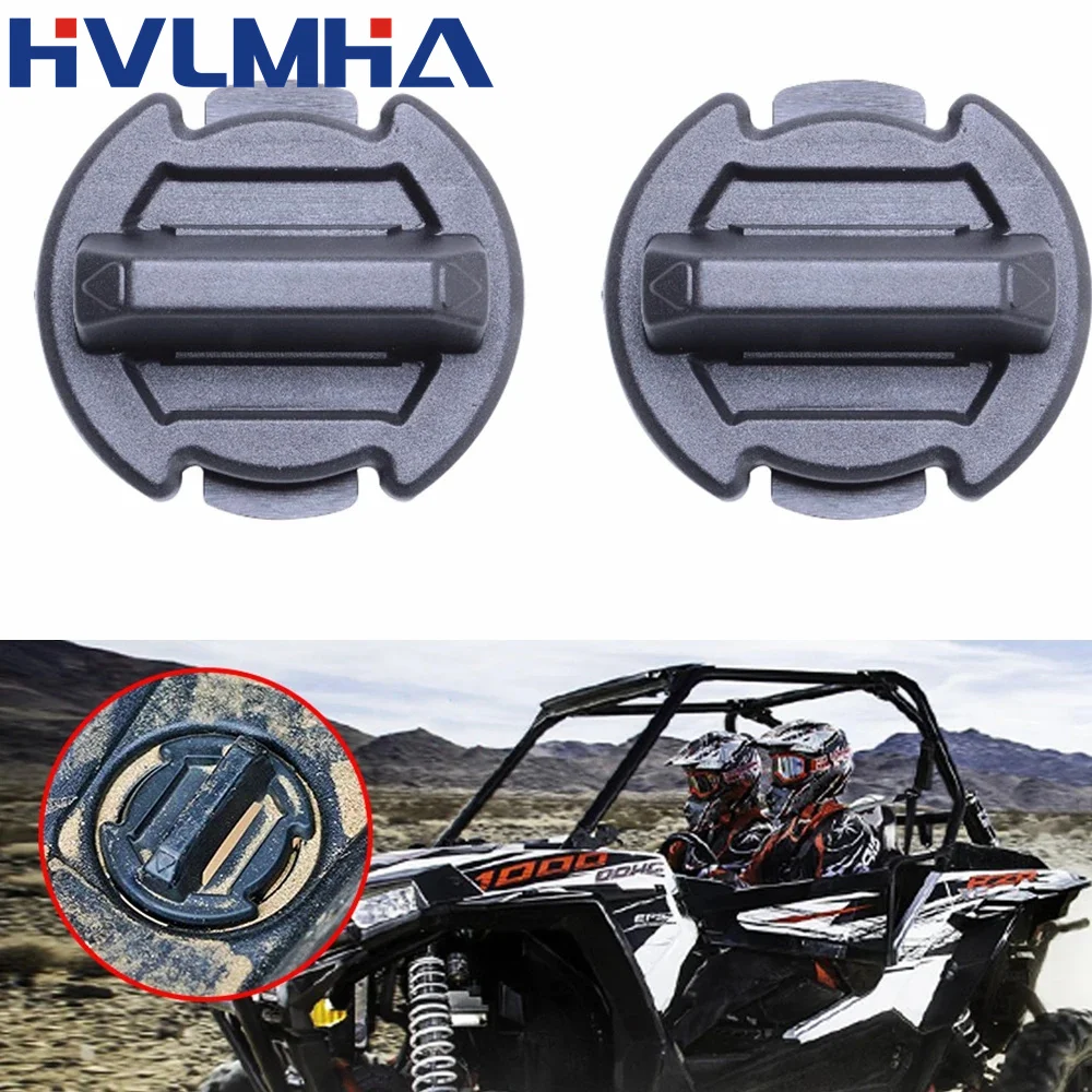 

1/4 PCS Black For Polaris RZR 1000 900 XP 4 Turbo Twist Floor Drain Plug Trap Seal 8414694 2014 2015 2016